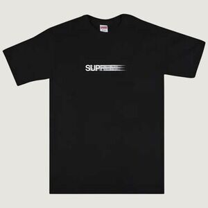 Supreme Motion Logo T-Shirt Black Large